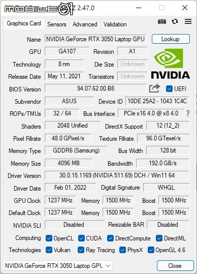 快速開箱:TUF GAMING F15 FX517ZC