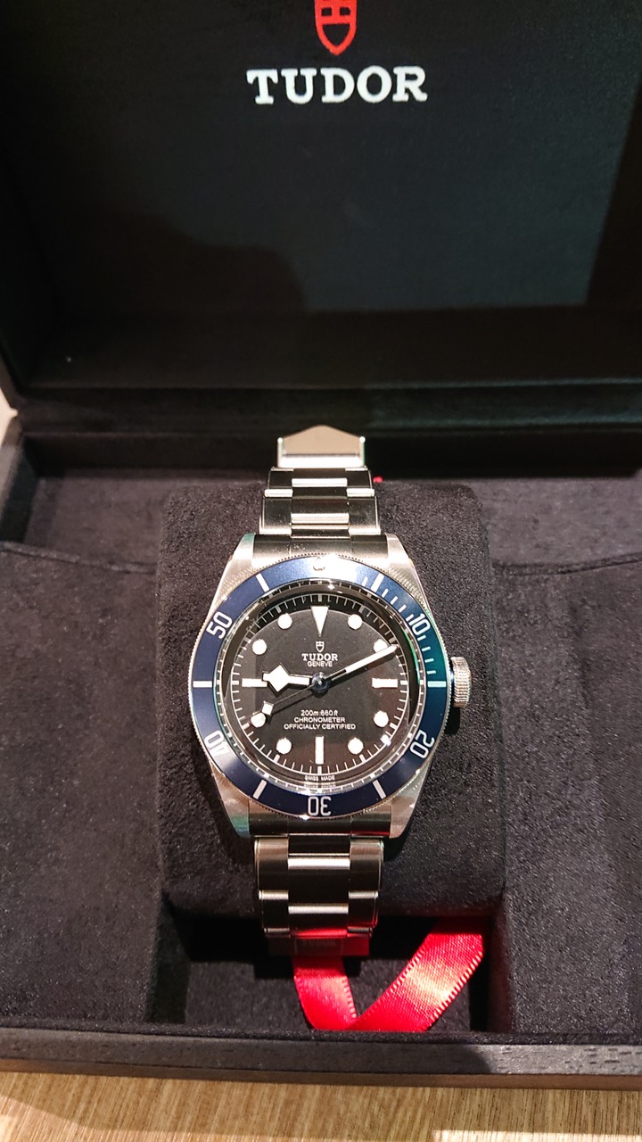 開箱:TUDOR BLACK BAY 藍鋁圈潛水錶 M79230B