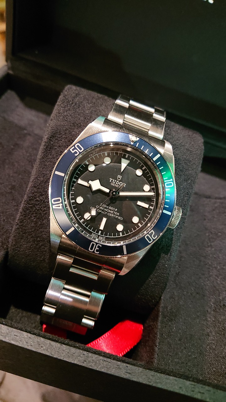 開箱:TUDOR BLACK BAY 藍鋁圈潛水錶 M79230B