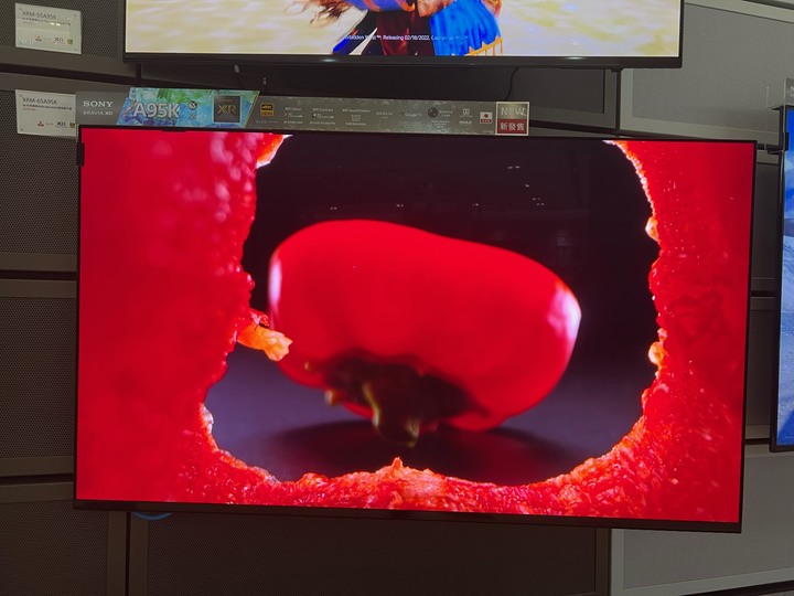 點我看大圖 首次見到QD-OLED A95K賞機分享