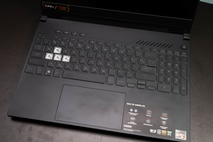 令人意外的低調超值選,ASUS TUF Gaming A15 FA507RM