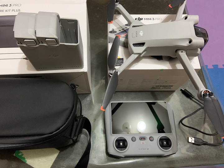 DJI Min3 pro 開箱