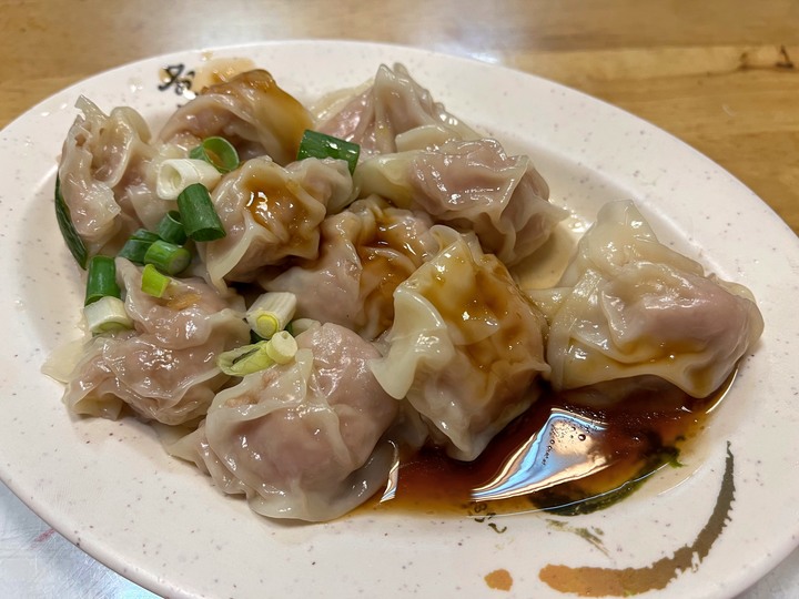 [食記] 楊切仔麵，台灣桃園市區，深夜宵夜美味，乾切仔麵+餛飩+豬舌