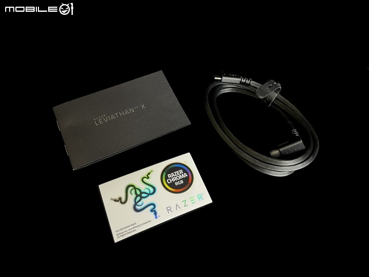 [開箱] 小巧花俏 雷蛇 Leviathan V2 X PC Gaming Soundbar
