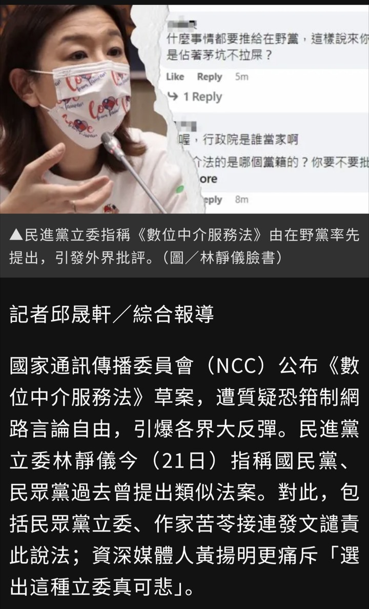 選出「林靜儀」這種立委真可悲！