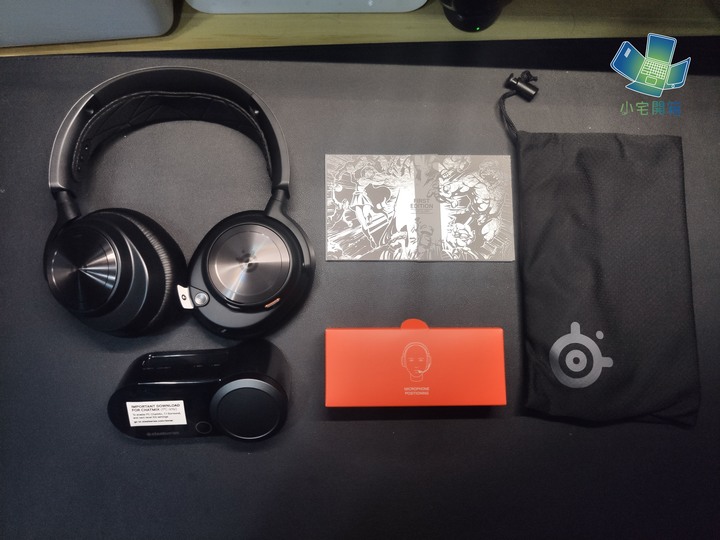 【小宅開箱】電競耳機也能享受音質～SteelSeries Arctis nova pro 耳機開箱