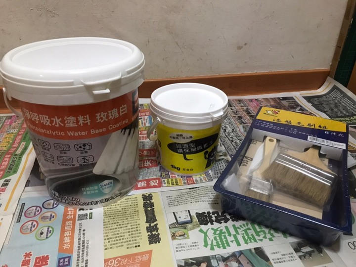 新手批土粉刷初體驗…(歡迎前輩指教