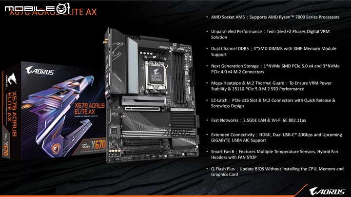 AMD X670E/X670 晶片組主機板詳細資訊揭露 5 大廠 16 款新品一次看!