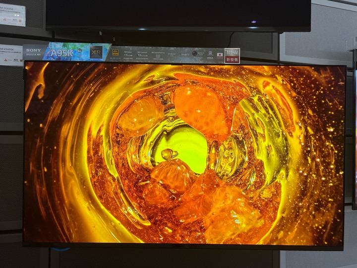 點我看大圖 首次見到QD-OLED A95K賞機分享