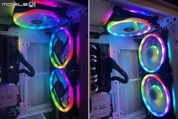 [開箱] 可拆可換 TT 耀影 SWAFAN RGB 風扇