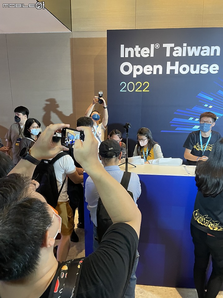 【多工高負載性能之王 Intel 13代處理器】Intel Open House & Mobile01 網友體驗會