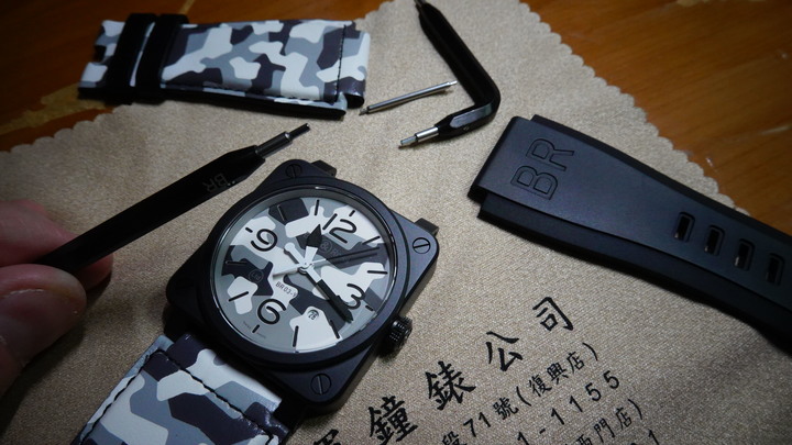 [開箱分享] Bell & Ross 03-92 White Camo 雪地迷彩（限量999顆)