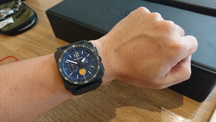 開箱：Bell & Ross 法國巡邏兵飛行表演隊計時碼錶