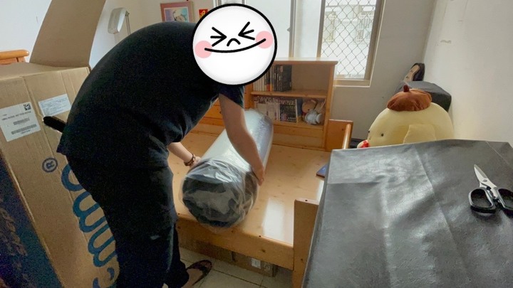 【開箱】登大人 自己買的第一張床墊！