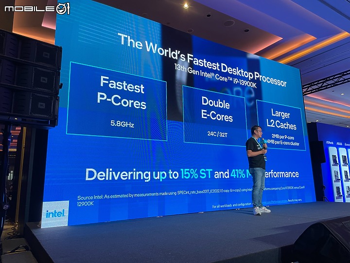 【多工高負載性能之王 Intel 13代處理器】Intel Open House & Mobile01 網友體驗會