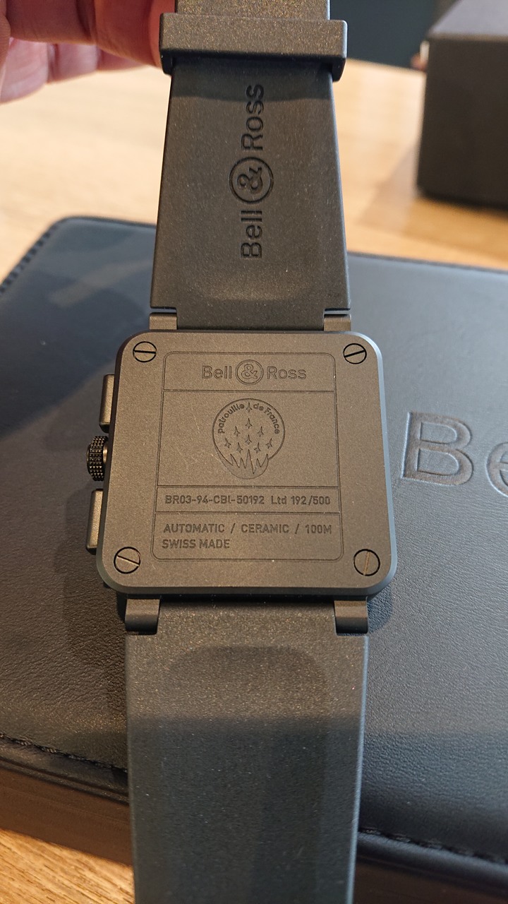 開箱：Bell & Ross 法國巡邏兵飛行表演隊計時碼錶