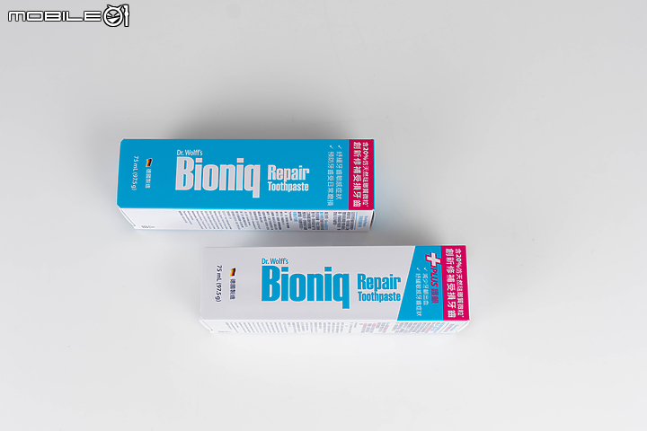 【開箱試用】敏感性牙齒?牙齦流血?德國百年 Dr. Wolff 專業修復牙膏「Bioniq 貝歐尼」