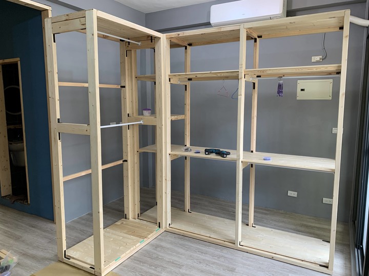 [開箱］老透天改造自己DIY家具~工業風/鄉村風/素人木工