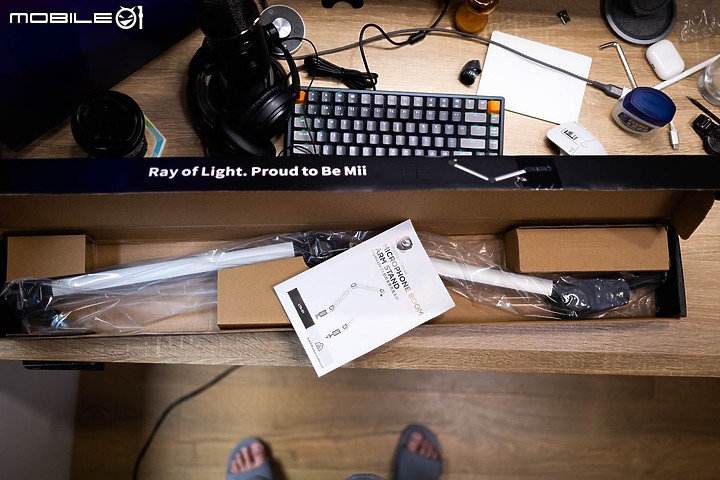 瑞米 Raymii LTA-01 鋁合金麥克風支架 搭配 Blue Yeti X USB麥克風 直播支架 開箱使用心得