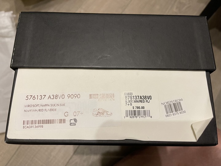 「開箱」GUCCI 休閒鞋 by TRR