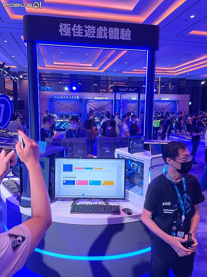 【多工高負載性能之王 Intel 13代處理器】Intel Open House & Mobile01 網友體驗會