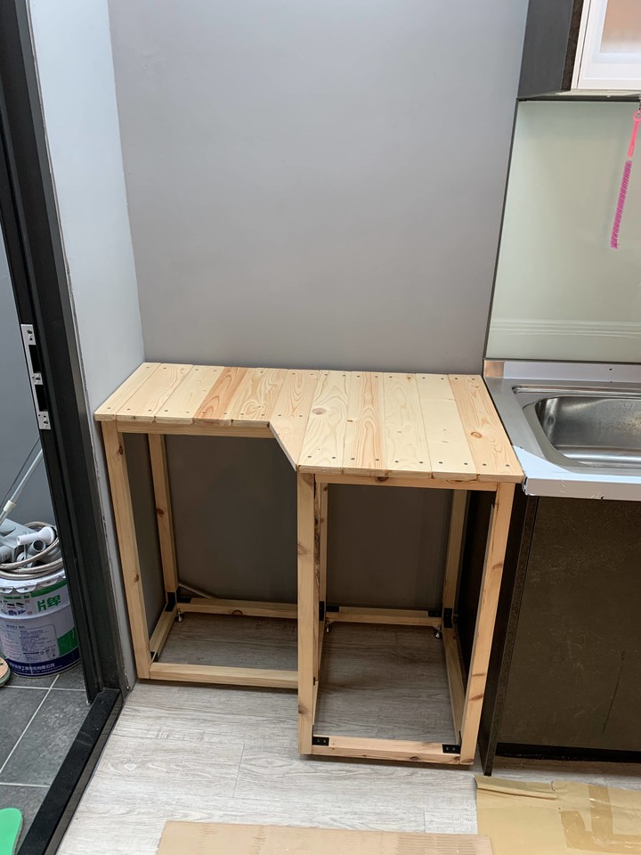 [開箱］老透天改造自己DIY家具~工業風/鄉村風/素人木工