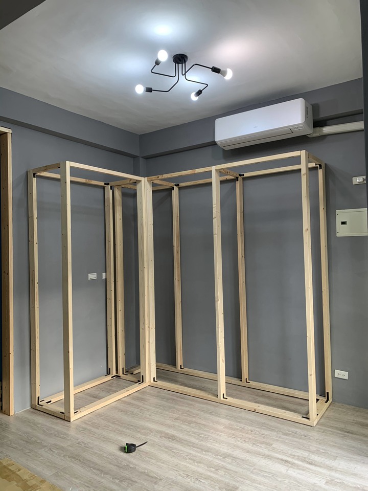 [開箱］老透天改造自己DIY家具~工業風/鄉村風/素人木工