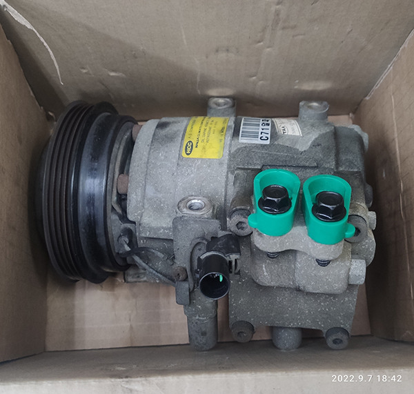 04年Matrix1.6 冷氣壓縮機+引擎腳+4條皮帶(更換)