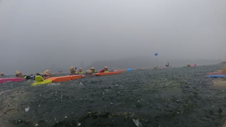 這次泳渡日月潭準備的補充保健品