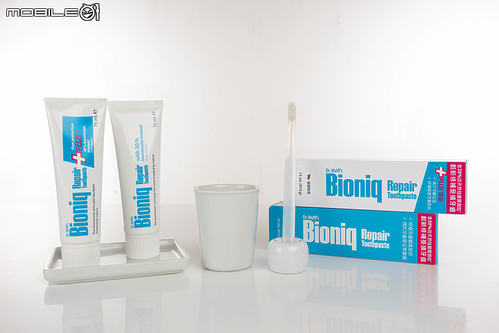 【開箱試用】敏感性牙齒?牙齦流血?德國百年 Dr. Wolff 專業修復牙膏「Bioniq 貝歐尼」
