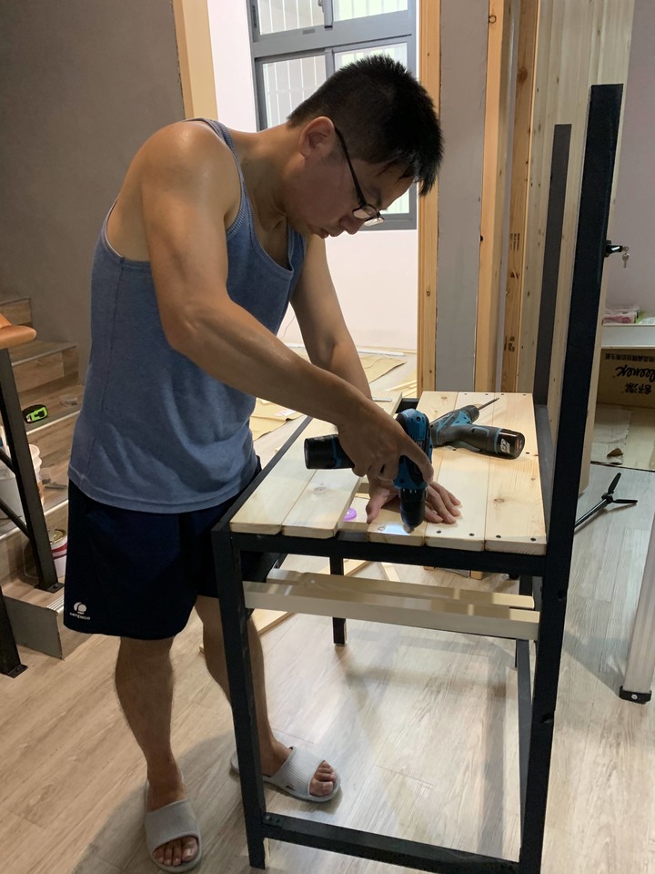 [開箱］老透天改造自己DIY家具~工業風/鄉村風/素人木工