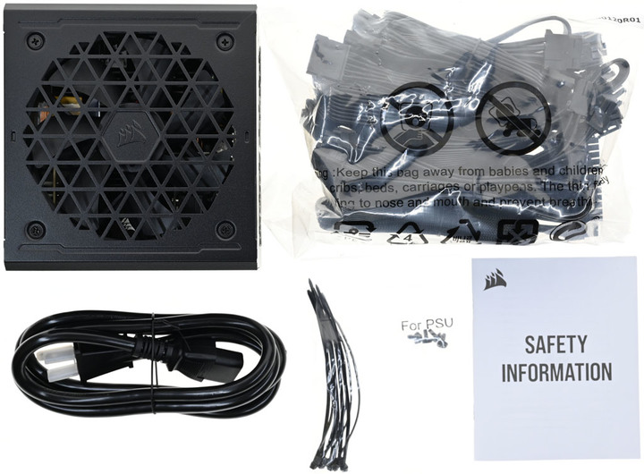 CORSAIR RM1000e 1000W金牌全模組化電源開箱