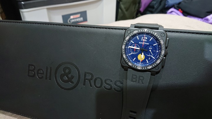 開箱：Bell & Ross 法國巡邏兵飛行表演隊計時碼錶