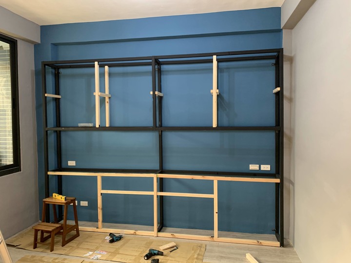[開箱］老透天改造自己DIY家具~工業風/鄉村風/素人木工