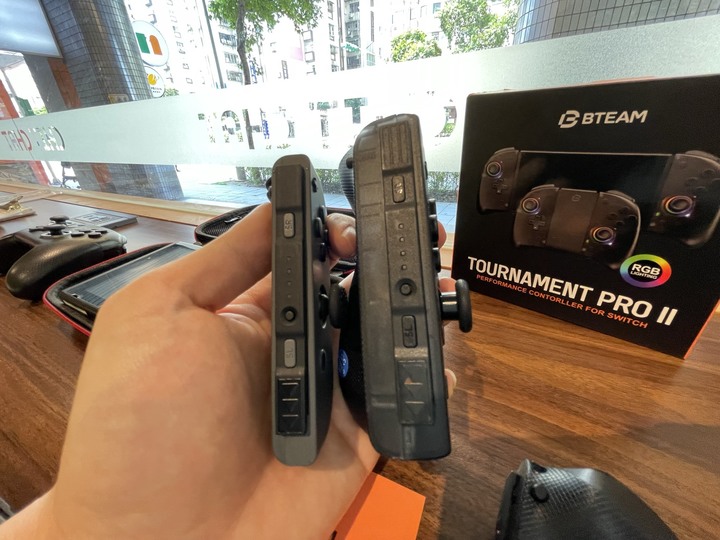 點我看大圖 【Bteam】Tournament Pro II 競技版 Pro 遊戲控制器二代 | 適用任天堂Switch 開箱 優缺點分析 使用心得