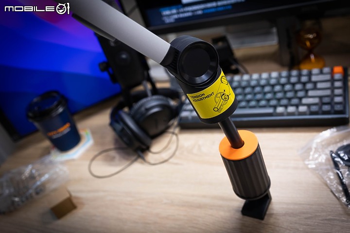瑞米 Raymii LTA-01 鋁合金麥克風支架 搭配 Blue Yeti X USB麥克風 直播支架 開箱使用心得