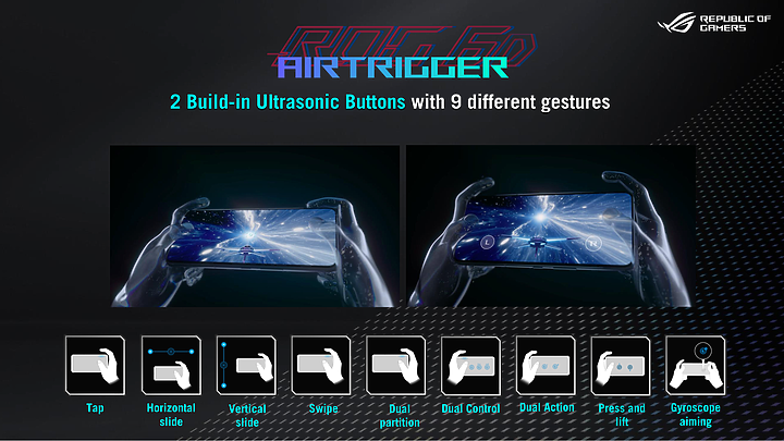 ASUS ROG Phone 6D Ultimate|天璣9000+佐散熱閥 成就冷卻新境界