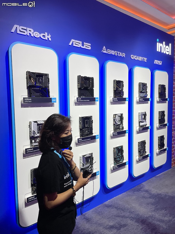 【多工高負載性能之王 Intel 13代處理器】Intel Open House & Mobile01 網友體驗會
