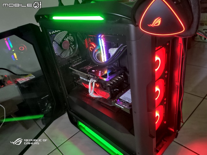 點我看大圖 閃閃惹人愛~酷媽360水冷風散升級至ASUS TUF TF120風散組