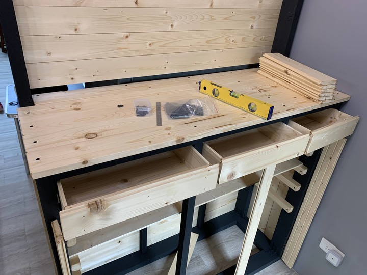 [開箱］老透天改造自己DIY家具~工業風/鄉村風/素人木工