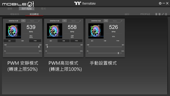 [開箱] 可拆可換 TT 耀影 SWAFAN RGB 風扇