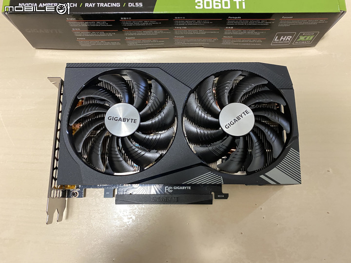 技嘉 RTX 3060 Ti WINDFORCE OC 8GB 不專業開箱