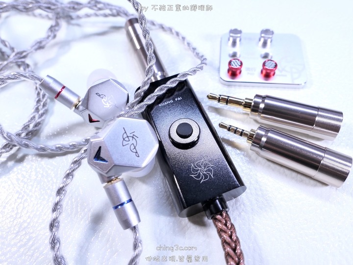 [不務正業護理師開箱]BGVP Melody 韵 入耳式耳機 / KUANG PAU 狂派 曼陀羅 隨身DAC～三插頭耳機與三插孔小尾巴的協奏曲～