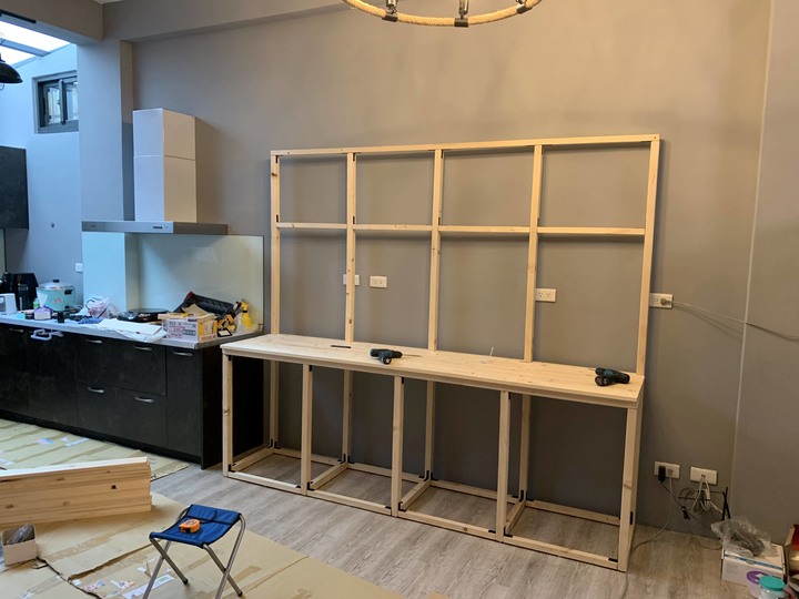 [開箱］老透天改造自己DIY家具~工業風/鄉村風/素人木工