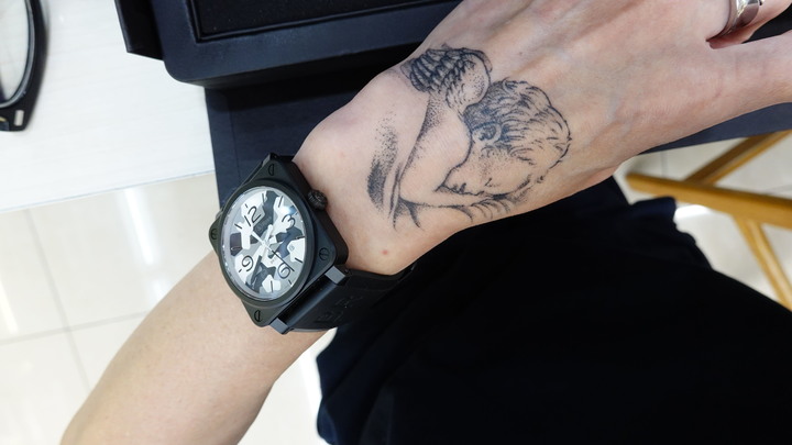 [開箱分享] Bell & Ross 03-92 White Camo 雪地迷彩（限量999顆)
