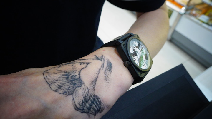 [開箱分享] Bell & Ross 03-92 White Camo 雪地迷彩（限量999顆)