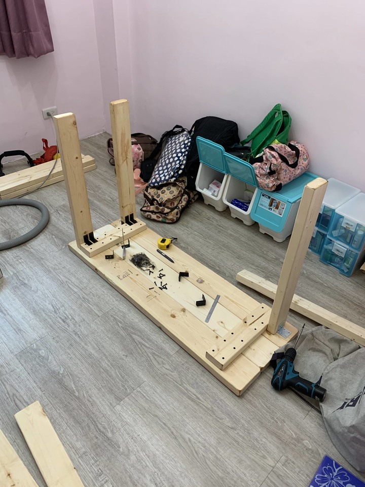 [開箱］老透天改造自己DIY家具~工業風/鄉村風/素人木工