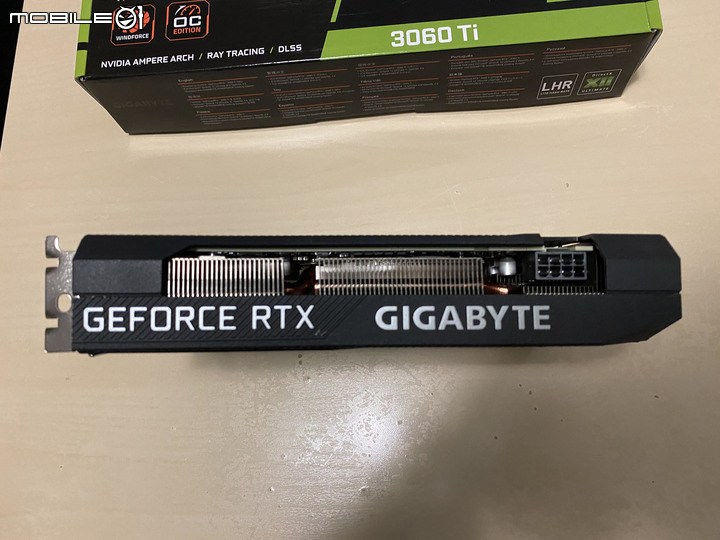 技嘉 RTX 3060 Ti WINDFORCE OC 8GB 不專業開箱