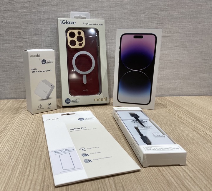 爽啦!用肝換來的 iPhone 14 pro max 紫色第一天到手!