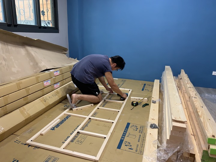 [開箱］老透天改造自己DIY家具~工業風/鄉村風/素人木工